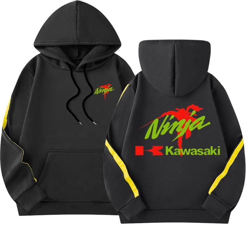 2025 Jaro/Léto Podzim/Zima Horký prodej Mikina s kapucí Kawasaki High end Pohodlná Jednoduchá Sportovní