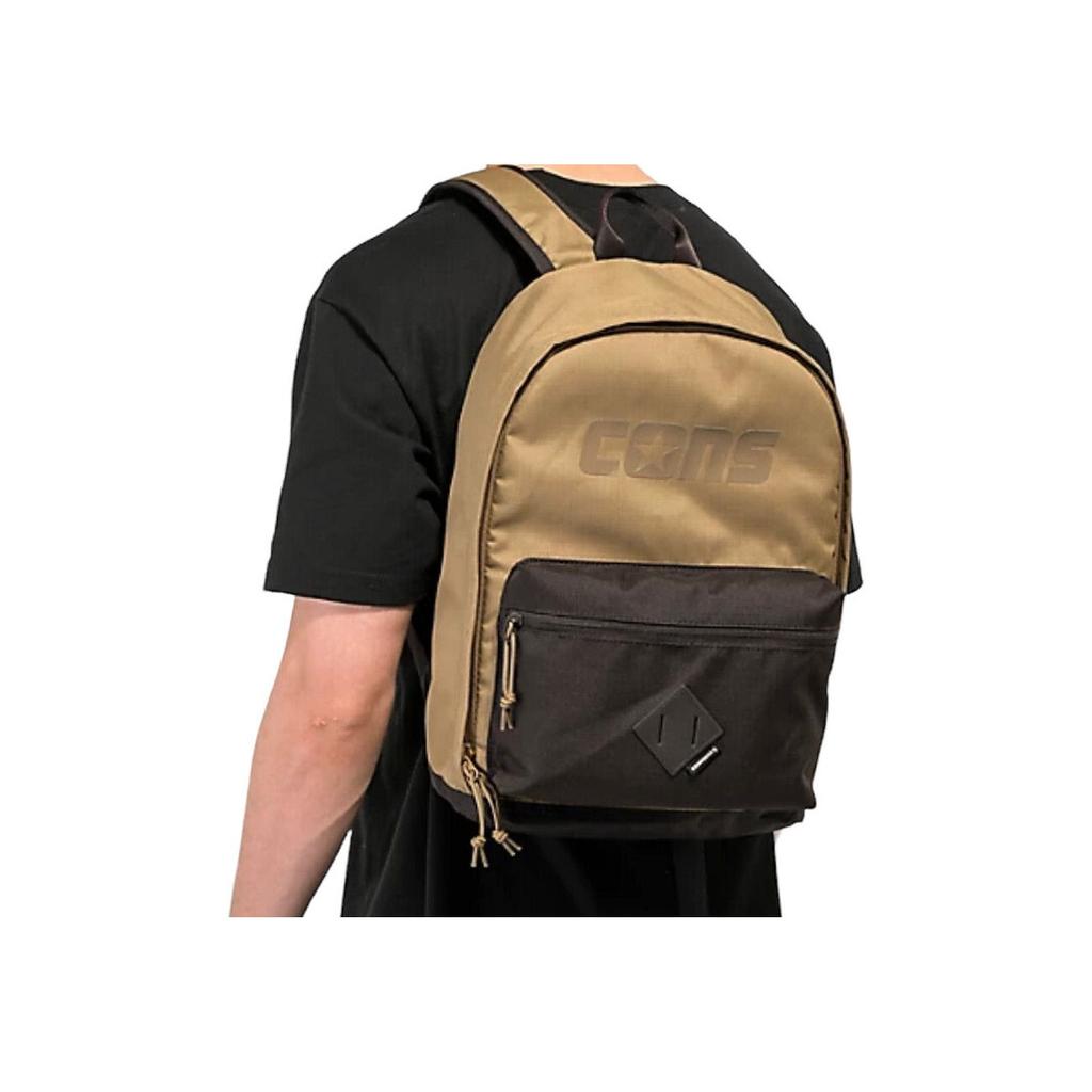 New Converse Polyester Backpack Regular Unisex Brown 10023806260