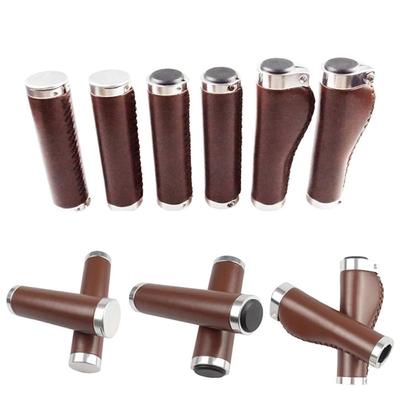 Handlebar Leather Bicycle Grips Bicycle Grips Cover Bike Handlebar Grips Vintage Bicycle Grips