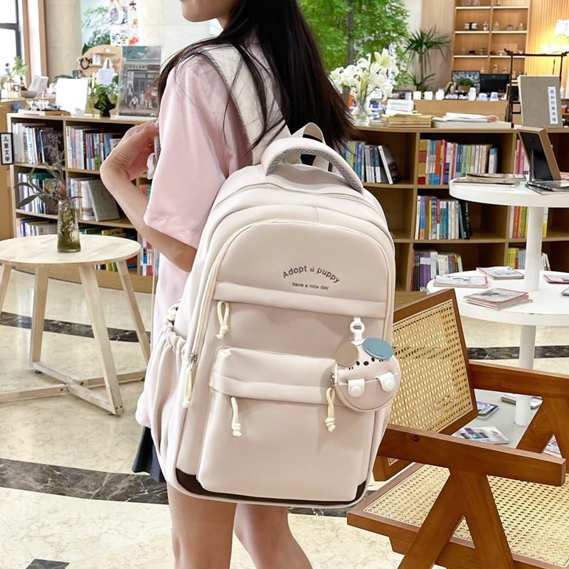 

Милый и легкий рюкзак, школьный рюкзак для средней и старшей школы, школьный рюкзак для студентов большой вместимости, высокая ценность и снижение нагрузки