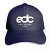 EDC las Vegas  Baseball Cap Lightweight Packable Gift for Him Her Casual Daily Wear