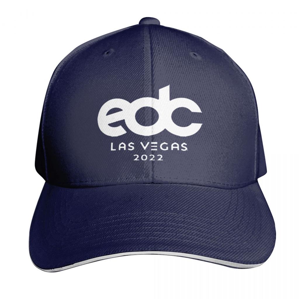 EDC las Vegas Baseball Cap Lightweight Packable Gift for Him Her Casual Daily Wear