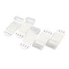 18 Pcs Vinyl Record Wall Mount Self Adhesive Clear Vinyl Display Shelf No Drill Vinyl Storage Shelves for Album Covers Display