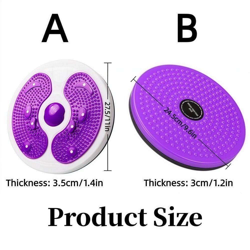 Thin Waist Waist Twisting Turntable with Handles Foot Massager  Home Fitness