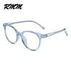 New transparent Arrow Plain glasses PC plain glass spectacles vintage eyeglass round frame glasses