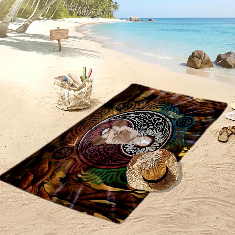 Atlético Nacional Printed Beach Towel Quick Dry Soft TowelPortable Large Rectangular Beach Blanket for Travel Swimming Pool