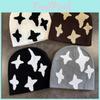 Fashion Pattern Star Neutral Casual Warm Knitted Hat For Autumn And Winter
