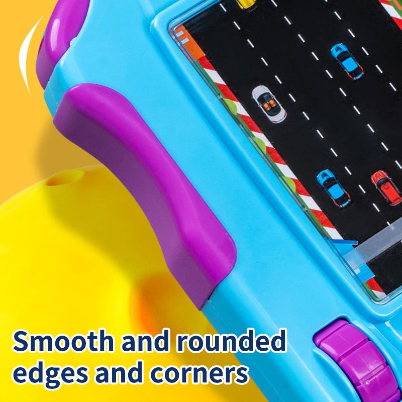 Non-Electric Kids' Model Race Car Game - Palm-Sized Adventure Toy For Simulated Driving Fun
