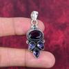 Gioielli con ciondolo in ametista, ciondolo in argento sterling massiccio 925, regalo per donne, ciondolo fatto a mano
