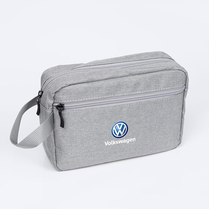 Car Interior Canvas fabric Handbag Valve Cap Accessories For VW GTI Polo Golf Passat B6 Tiguan Arteon Jetta Beetle T-ROC ID.4 CCSZ4