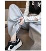 Petite High Waist Wide Leg Pants for Women - Spring/Autumn 145-150cm, Slimming Black Straight Leg