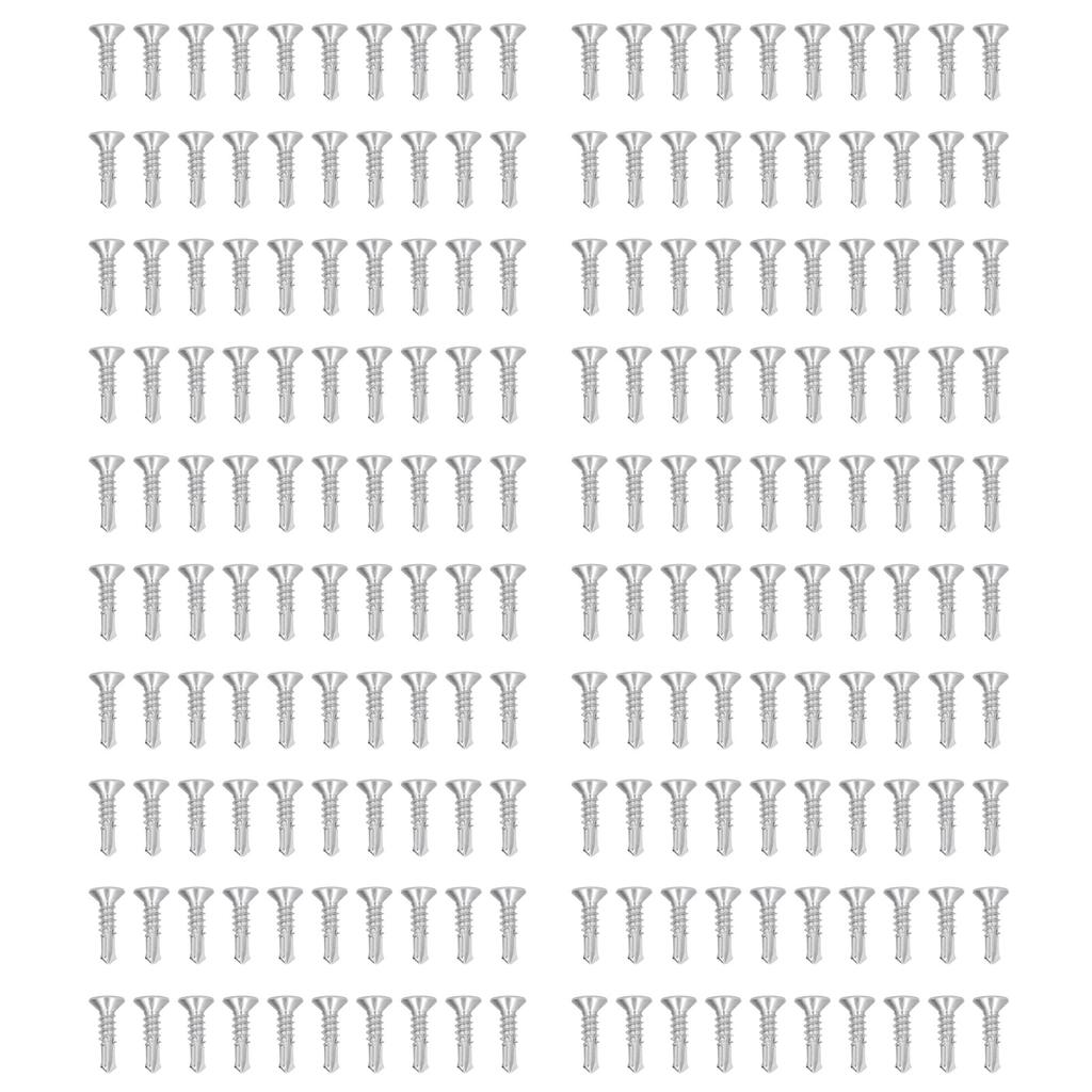 200 szt. Wkręt samowiercący z łbem stożkowym krzyżakowym, stal nierdzewna 410, 19 mm długość nominalna, M4.8?16