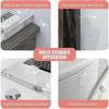 Wall Door Stop, 4.7cm1cm Transparent Door Stopper, Adhesive Door Stopper Shock Absorber Door Handle Protector for Kitchen, Bathroom, Office (Round-6