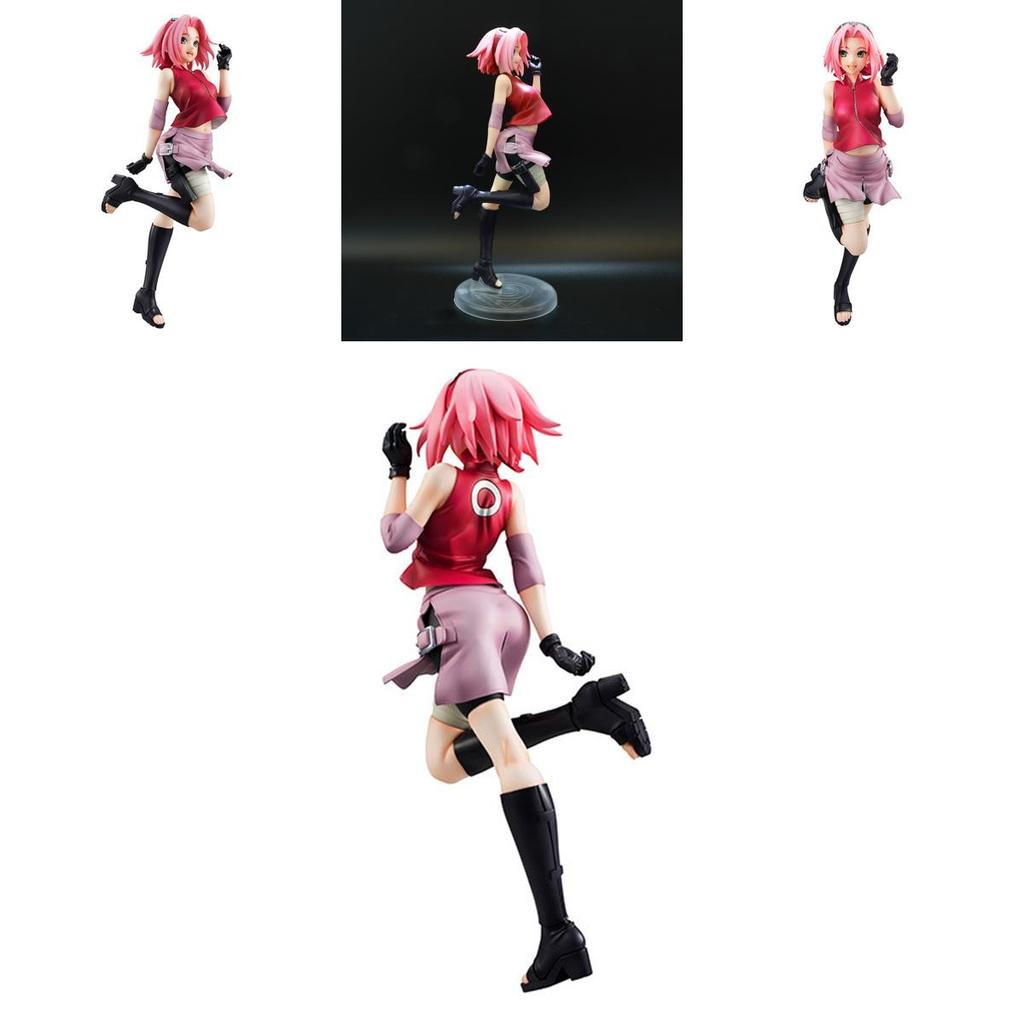 Hochwertige Anime Naruto Shippuden Haruno Sakura PVC Actionfigur Stilvolle Ergänzung für jede Sammlung