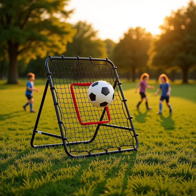 Multi-Functional Football Rebound Net for Solo Training & Passing Practice