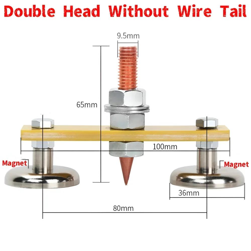 Welding Magnet Head Tail Welding Stability Strong Magnetic Large Suction Single Absorbable Weight 3KG Support Clamp Holder Home