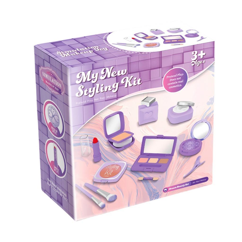 Simulation Makeup Accessories Toy Girl Dressing Princess Play House Set Can Not Be Applied Blush