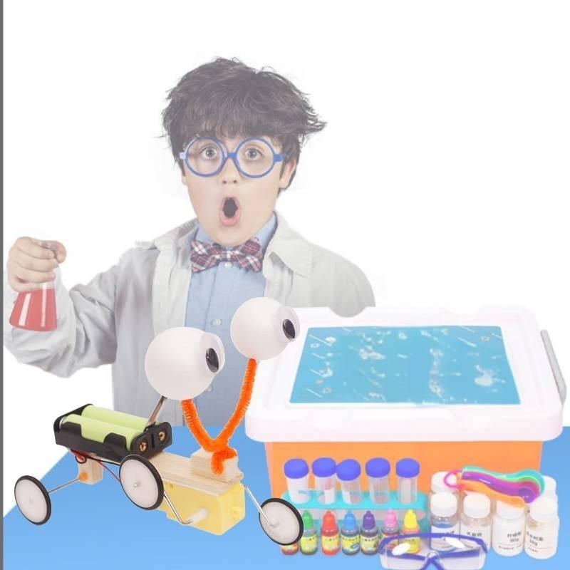 Science Experiment Diy Wooden Robot Toy For Kids Stem Educational Materials