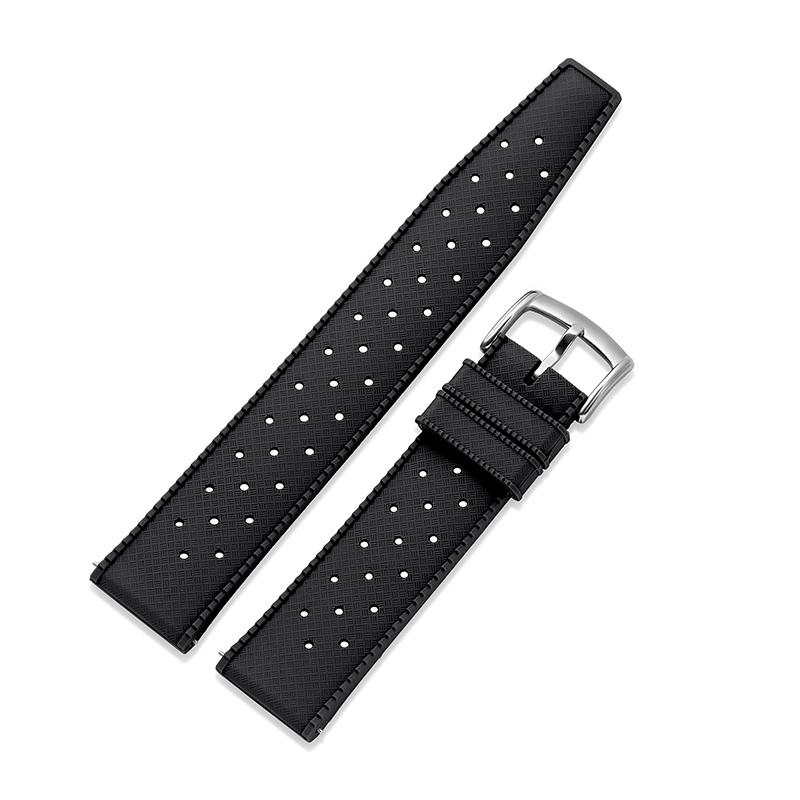 Classics Tropical Silicone Strap 20mm 22mm Watch Band for Seiko for Oris Watch Replacement Watch Bracelet Men Lady Wrist Belt