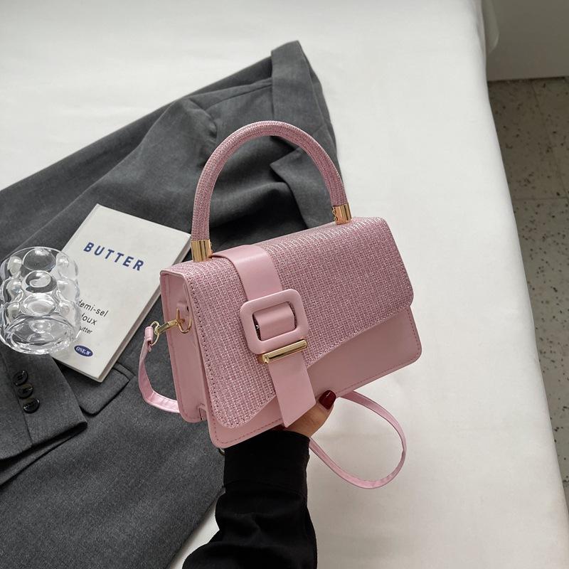 Retro and beautiful small square bag women's autumn new fashion trend shoulder bag casual commuter messenger bag women
