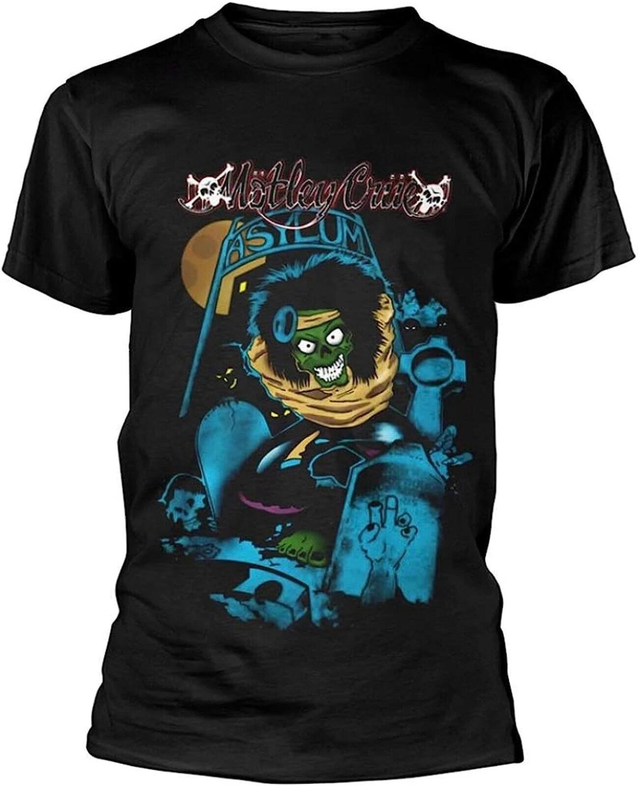 MOTLEY CRUE cd lgo DR FEELGOOD GRAVEYARD ASYLUM Official SHIRT 2XL New OOP S