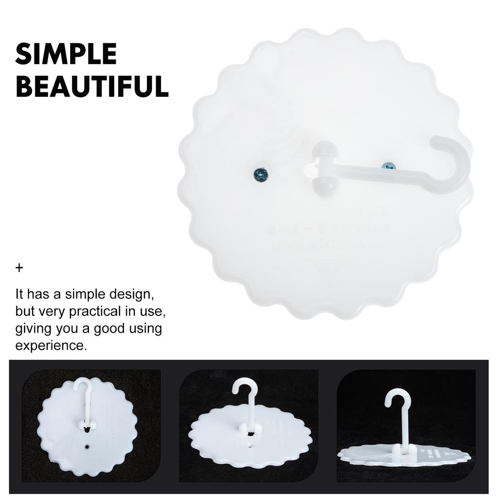 2 Sets Ceiling Mosquito Net Hook Baby Holder Dome Suction Cup Supplies Crib Hanging for Support Hooks