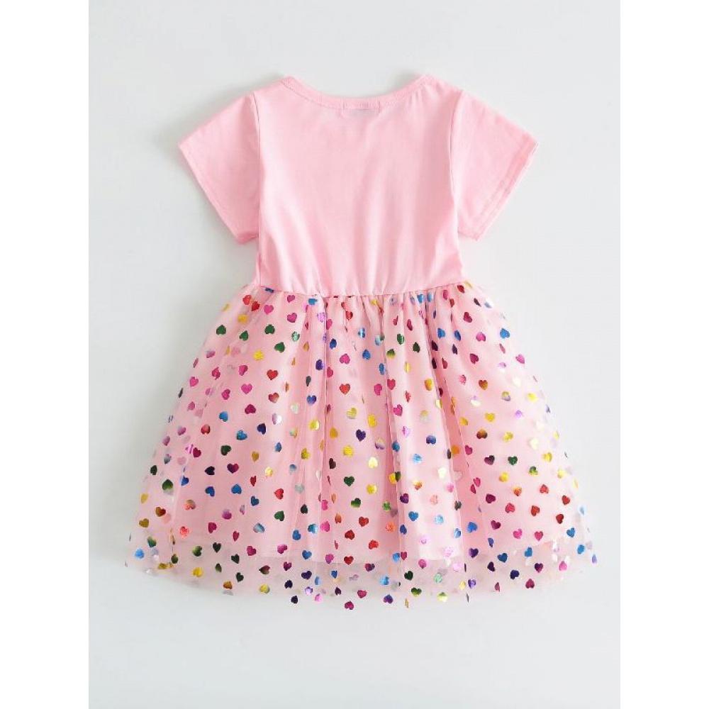 Girls Summer Clothes New Style Dress Little Girl Summer Princess Vest Dress Puffy Gauze Suspender Skirt