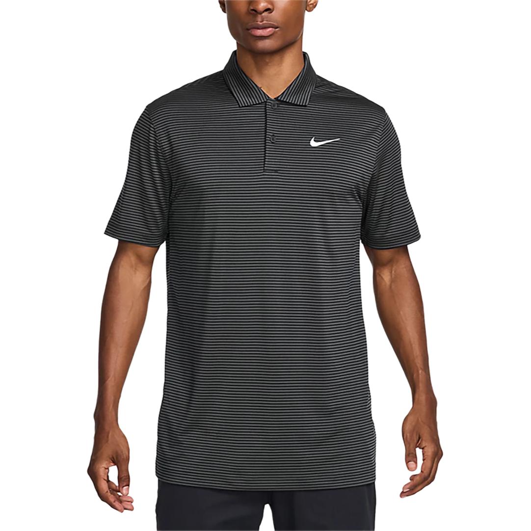Nike Polo Shirts Men s Black Polo Collar Moderate FZ5647-060 L