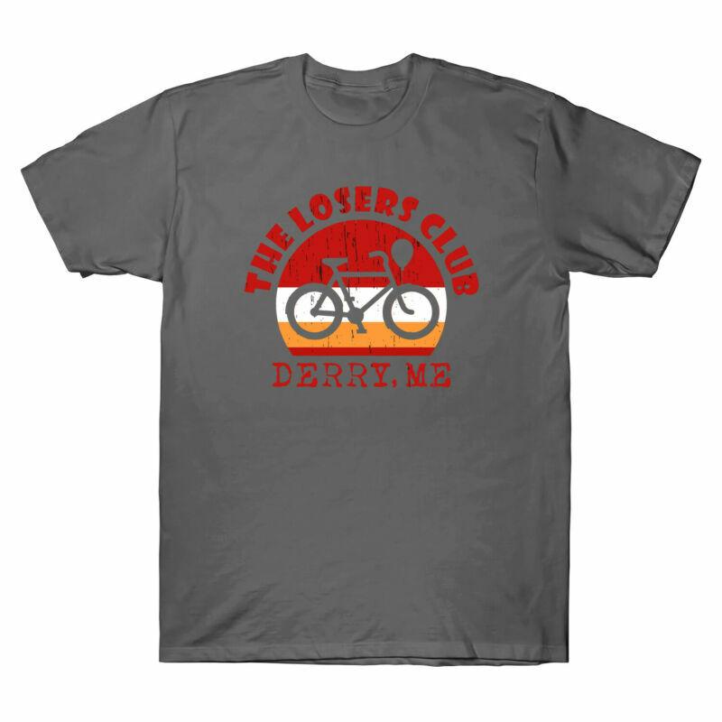 Distressed Tshirt Unisexs Bike Cotton Tshirt The Losers Club Vintage