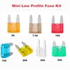 140pcs 5-30 Amp7 Sizes Mixed Mini Blade Car Fuses Fuse Auto Marine Bike Set Car Accessories