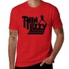 Thin Lizzy הכי טוב חולצת טי Thin Lizzy חולצת טריקו שרוול קצר חולצות קיץ בגדים חמודים חולצות טי גרפיות לגברים