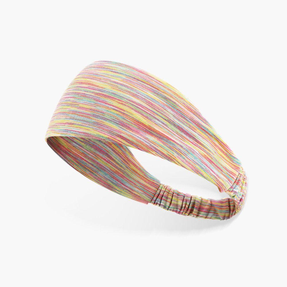 Breathable Yoga Sweatband Polyester Fibre/Spandex Yoga Hair Band Yoga Headbands  Riding Bike