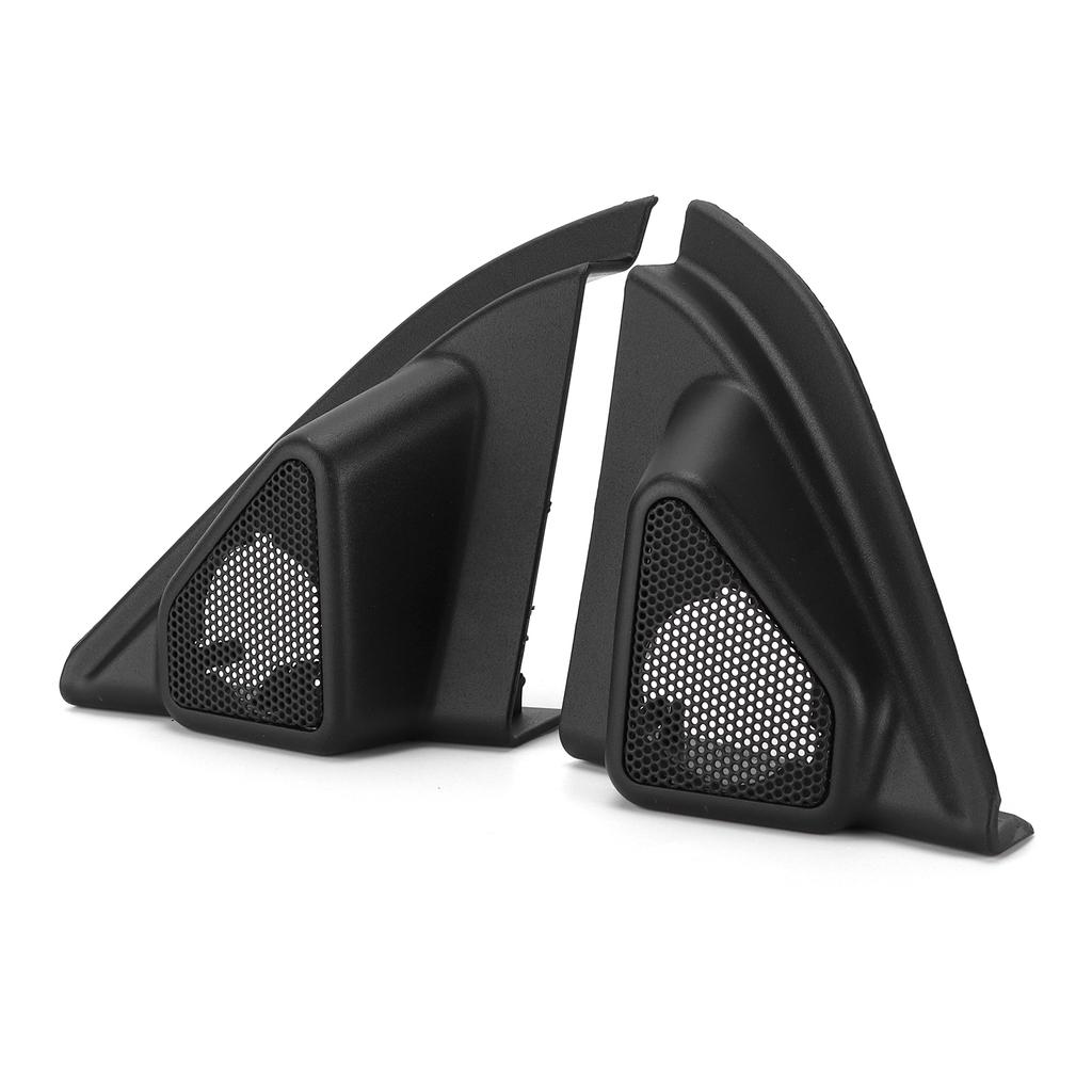 2pcs Car Door Tweeter Speaker Cover Trim Loudspeaker Decor Replacement for LevinCorolla 2014?2019