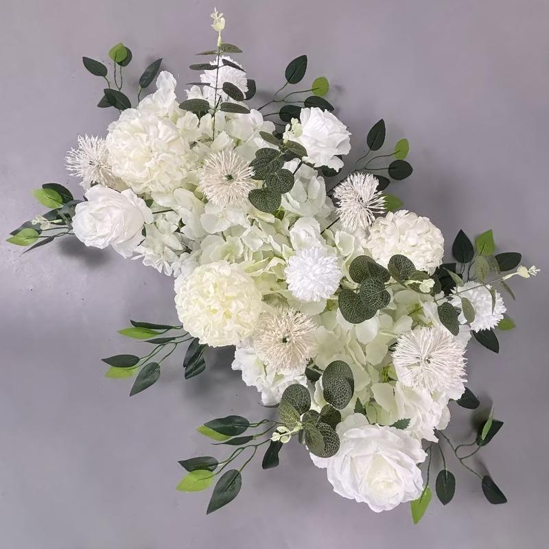 Cross-Border Wedding Artificial Flower Arch Decor for Aisle and Site Decoration