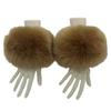 Soft Furry Wrist Sleeves for Fashionable Women and Trendy Youth Arm Warmer Multicolored Y2K Furry Wrist Cuffs