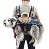 Dopamine Color Dog Backpack Adjustable Breathable Carrier for Elderly Injured Dogs