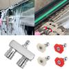 Lavadora de Alta Pressão 4000 PSI Bico de Aço Inoxidável Bico Duplo Adaptador de Bico Duplo Limpeza de Pressão