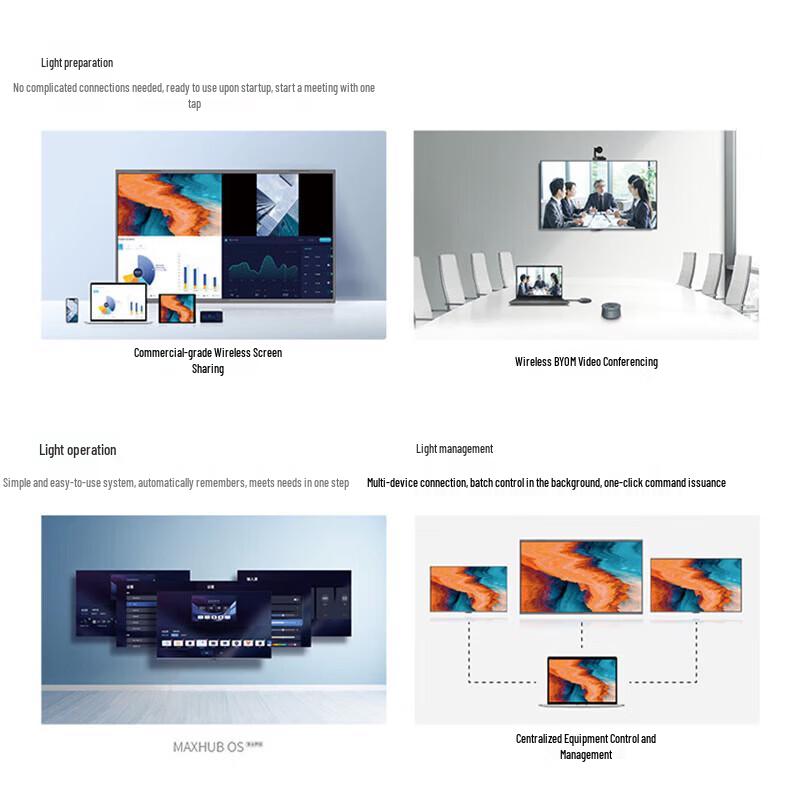 MAXHUB W65PN5 4K UHD Smart Meeting Display (CN version)