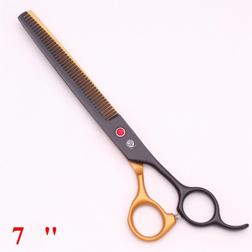 7.5'' מספריים מקצועיות לטיפוח חיות מחמד, מסרק דליל עצמות דג, מלקחיים hemostatic, יפן 440C, סט לכלב חתול Z3088