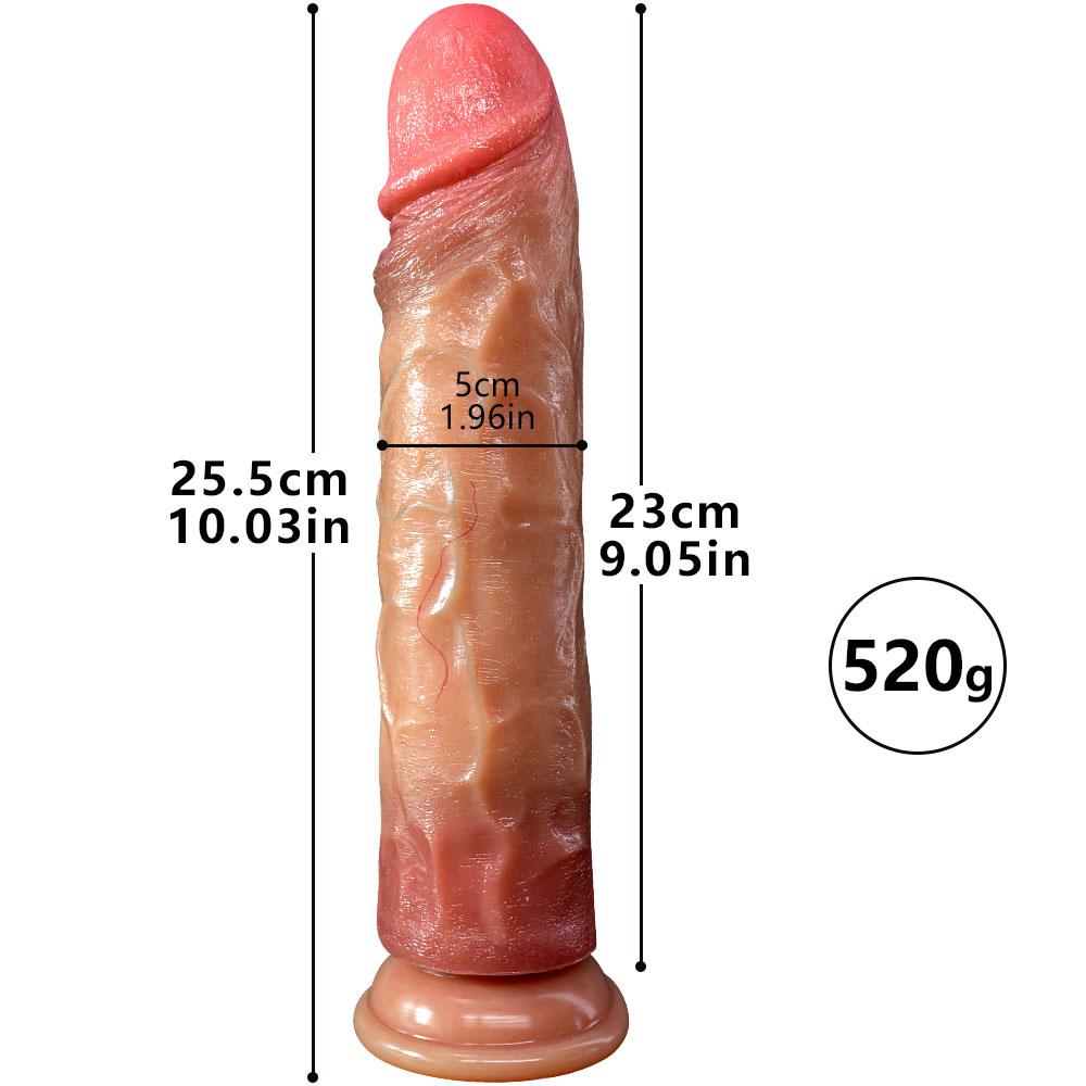 Super husté tekuté silikonové dildo Umělý make-up penisu Žena masturbátor Tlustý dlouhý prázdninový penis sexuální potřeby pro dospělé