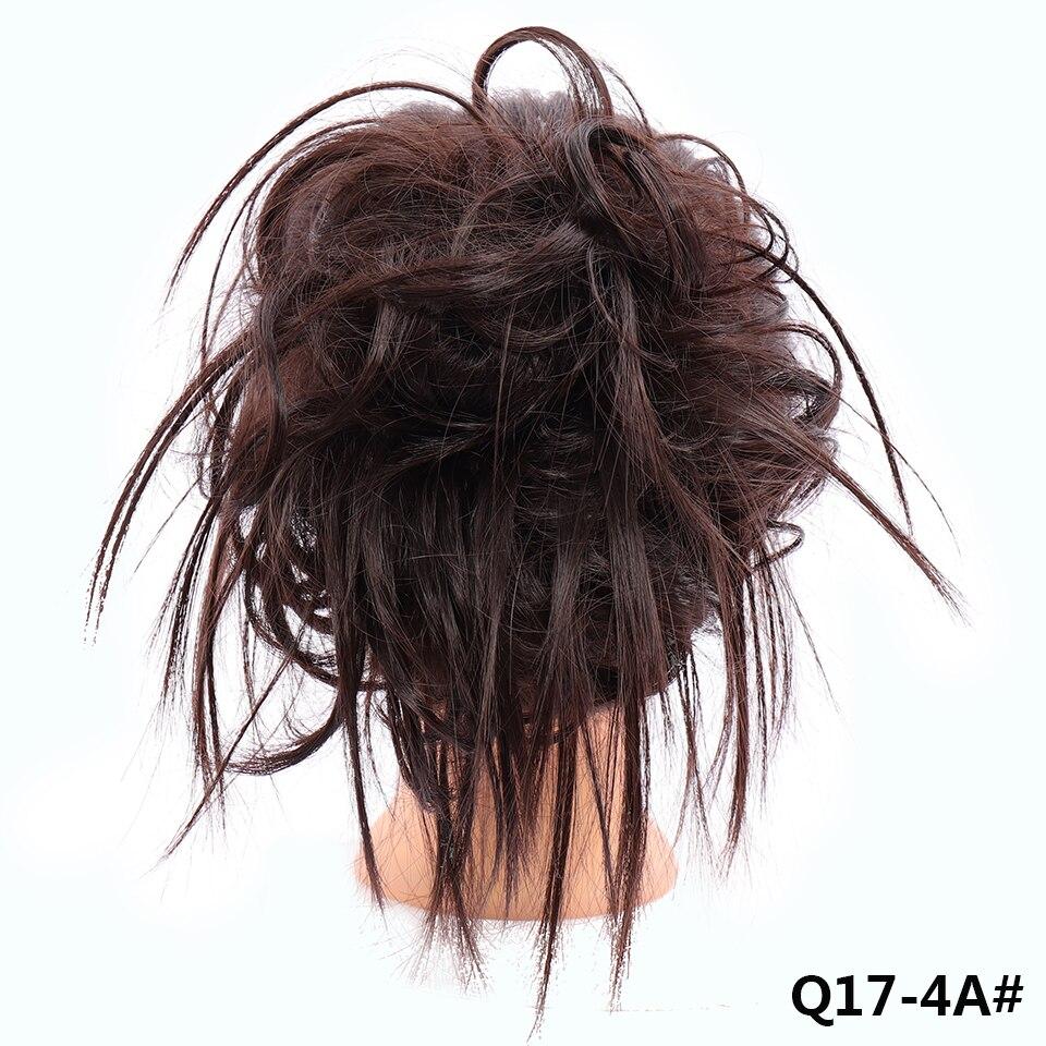 

Круглые синтетические волосы LUPU, аксессуары для волос в виде пончика, женские волосы, вьющиеся волосы, искусственные волосы