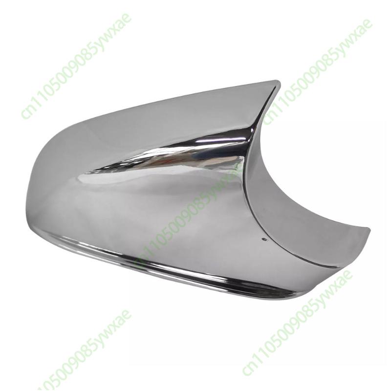 For Tesla Model S 2014- Chrome Side Door Mirror Cover Wing Rear View Mirror Shell Lower Holder 21483005 21483006 Replacement
