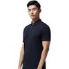 Anta Solid Color Polo Shirt With Collar Men Tops Black 152327110-4