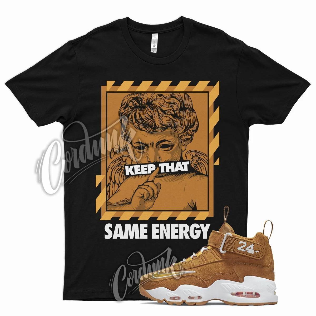 

Black ENERGY Shirt for N Air Griffey Max 1 Wheat Golden Harvest Elemental 6 7 3XL