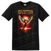 Retro Rock T Shirt Angel Wings Red Sunset Heavy Metal T Shirt Tee