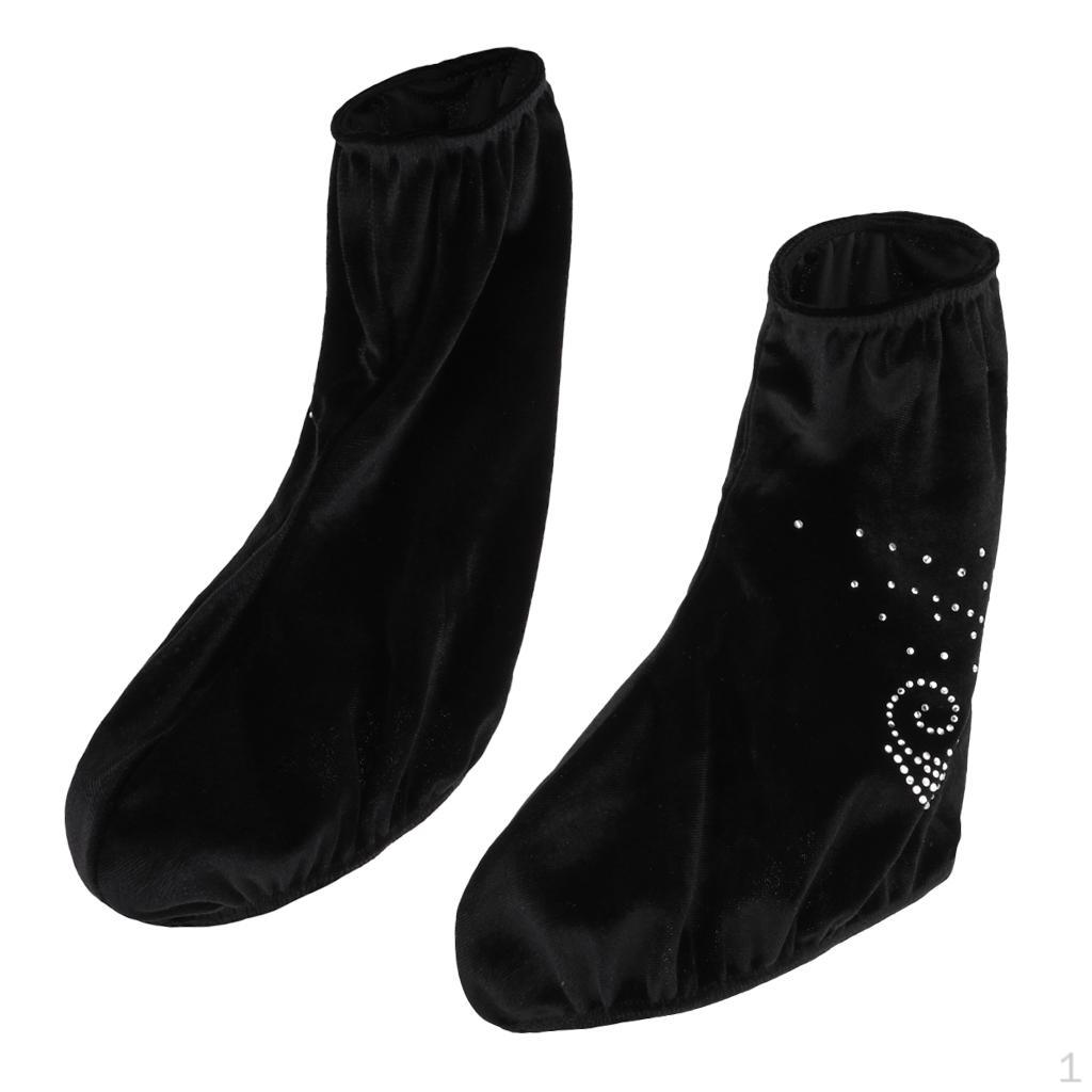 

2x Figure Ice Skating Boot Covers Overshoes for - XXL