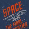 STAR TREK Unisex Adult Space Travel T-Shirt