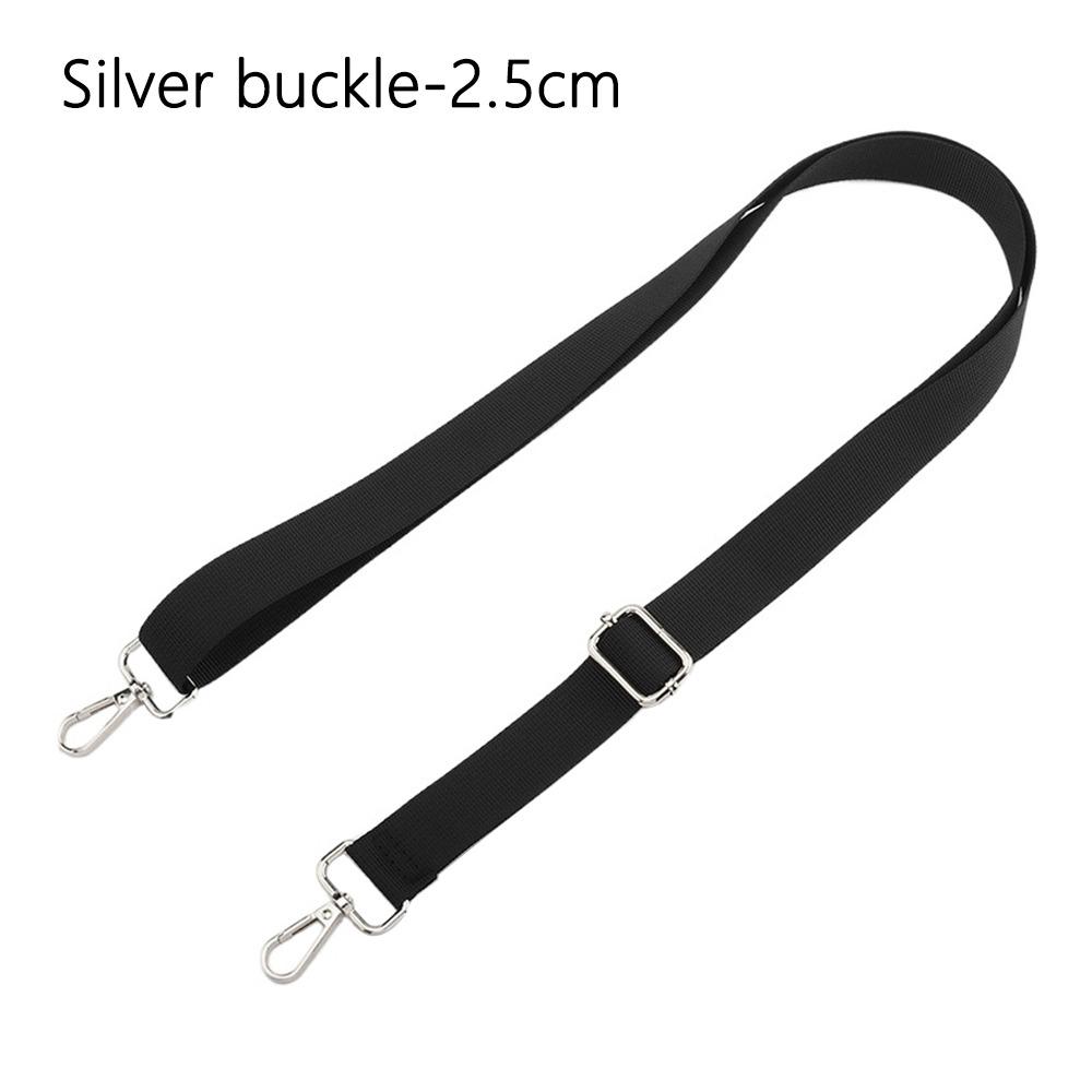 Fashion Black Nylon Shoulder Bag Strap Adjustable Replacement Detachable Belt for Women Men Messenger Bags Handle Handbag Belt