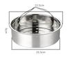 304 Stainless Steel Thickened double Ear Steamer Thickening Food Steaming Multi-layer Steamer Steamer Kitchen Tools steam pot