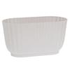 Vanilla Oblong Flowerpot 27Cm